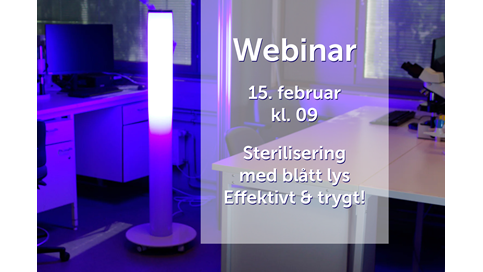 Webinar on blue light - Labolytic (NO) 15th Feb 2024