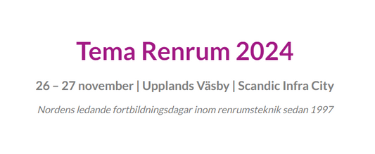 Tema Renrum, Sweden, 26-27 November 2024