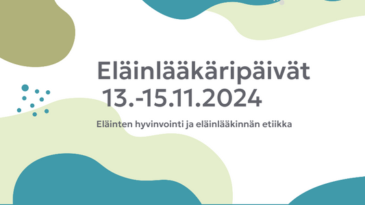 Finnish Veterinary Congress Nov 2024