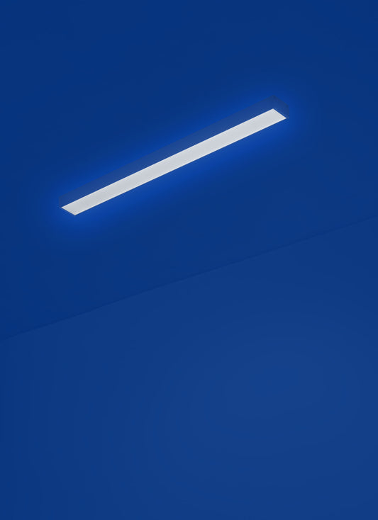 Surface Installation – Spectral Blue by LED Tailor